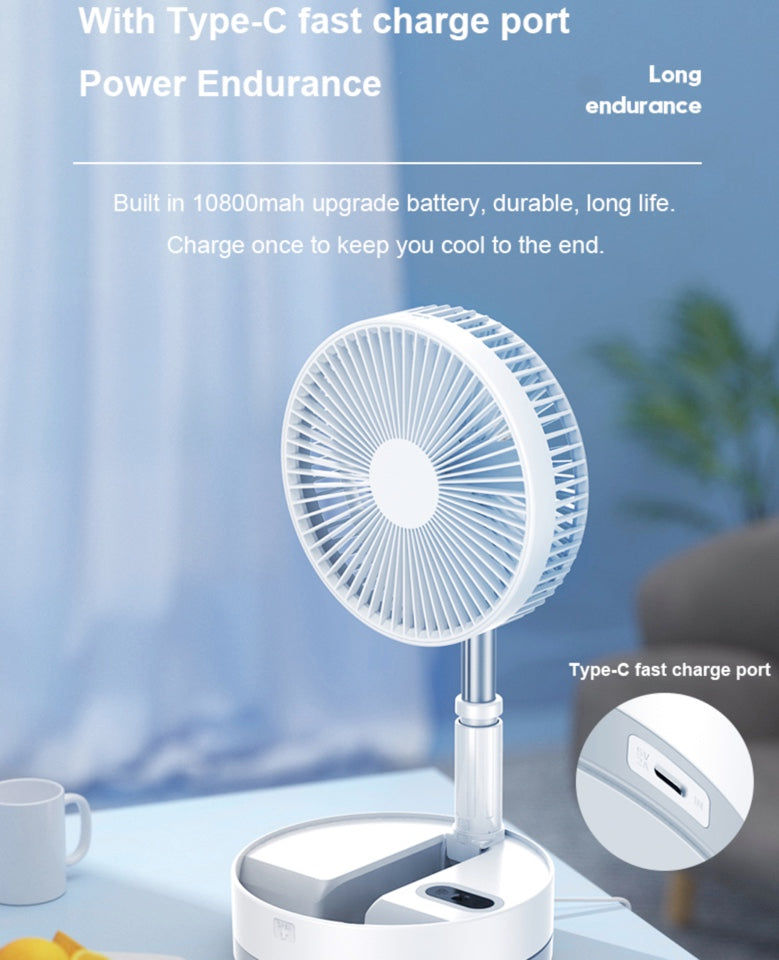 Remote Control Folding Fan