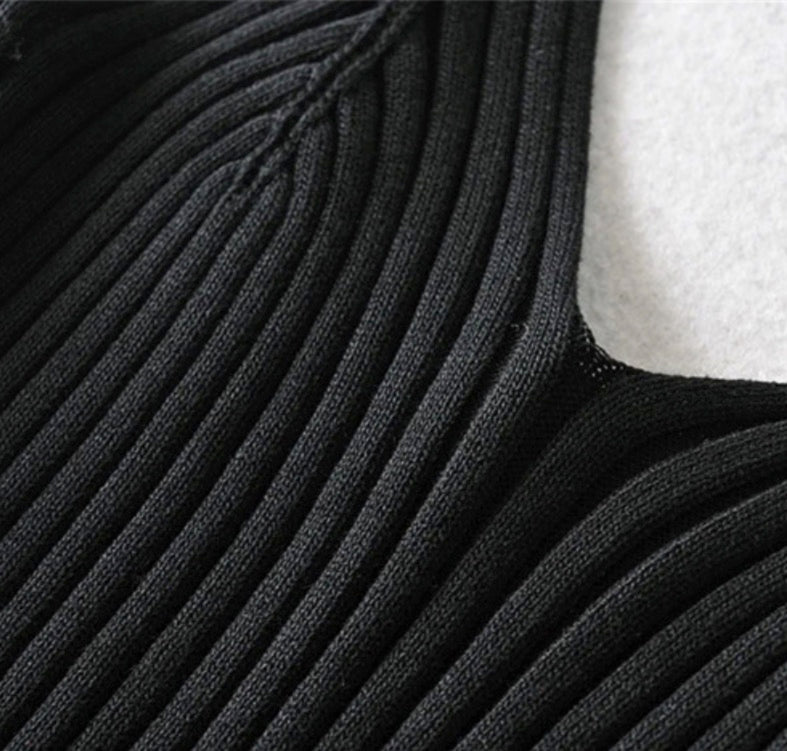 Sexy knit Crop Tops .
