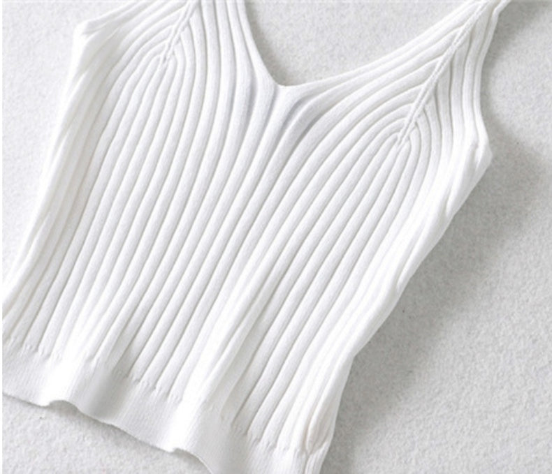 Sexy knit Crop Tops .