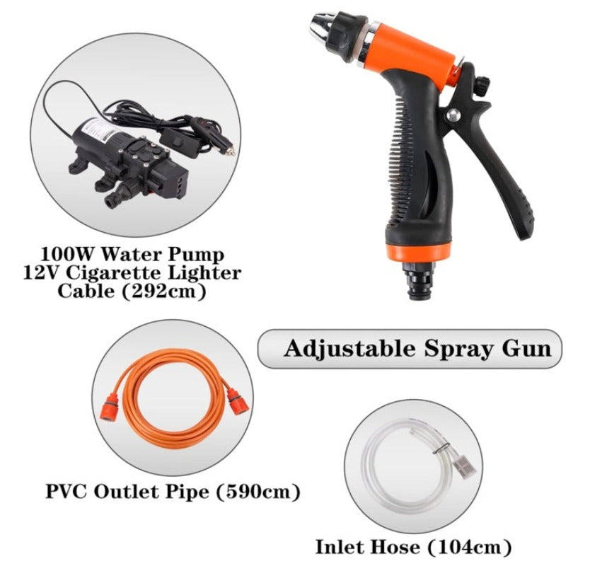 Electric Portable high pressure car washer .