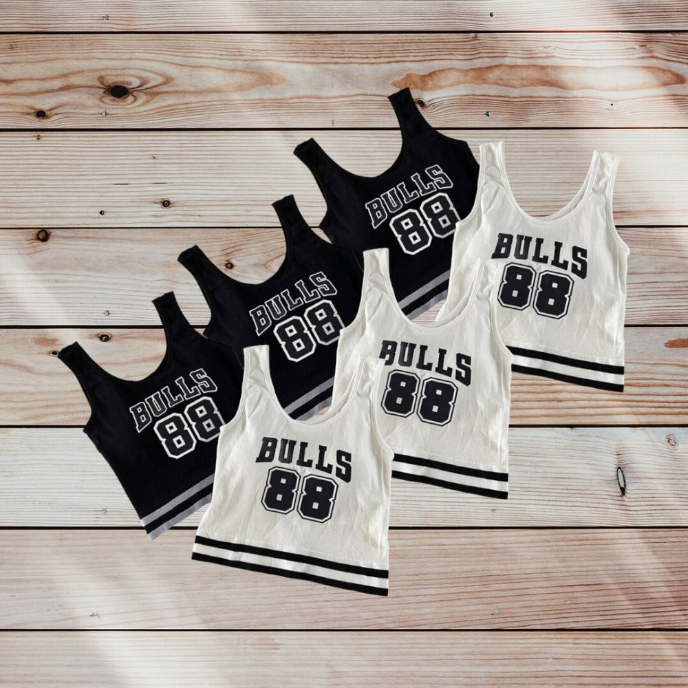 Summer Letters Print Tank Top