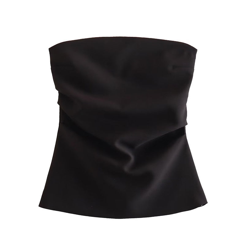 Corset Crop Top .
