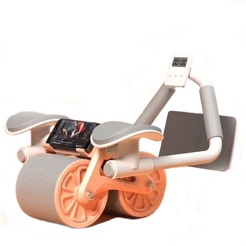 Flat Belly Roll wheel for easy muscle training .