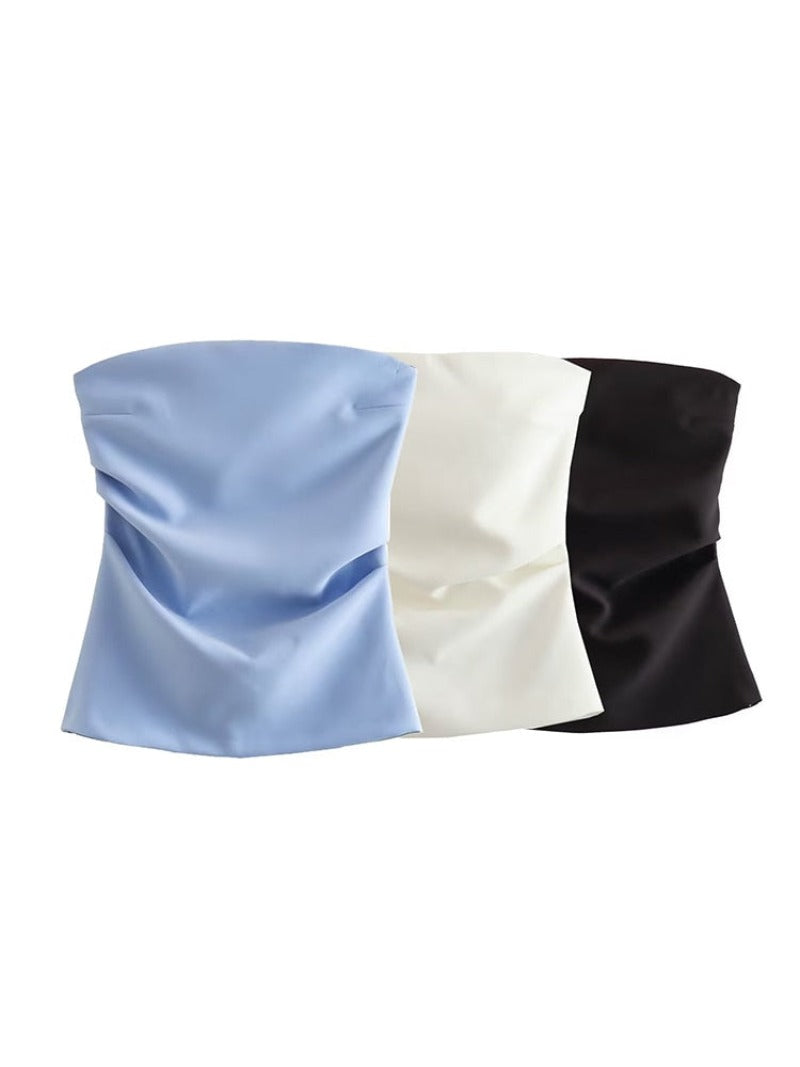 Corset Crop Top .