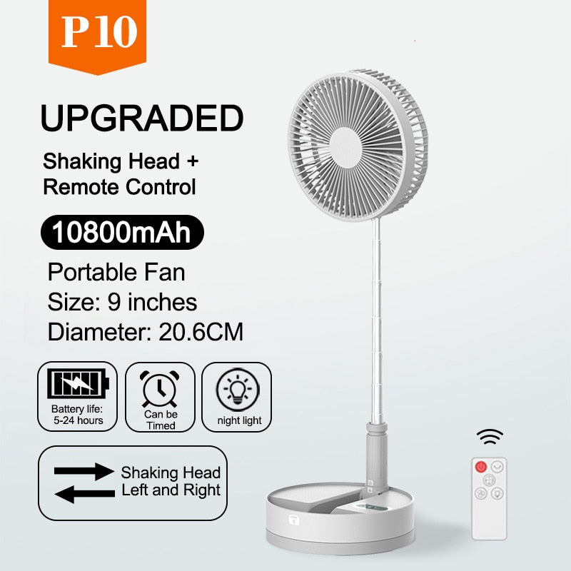 Remote Control Folding Fan