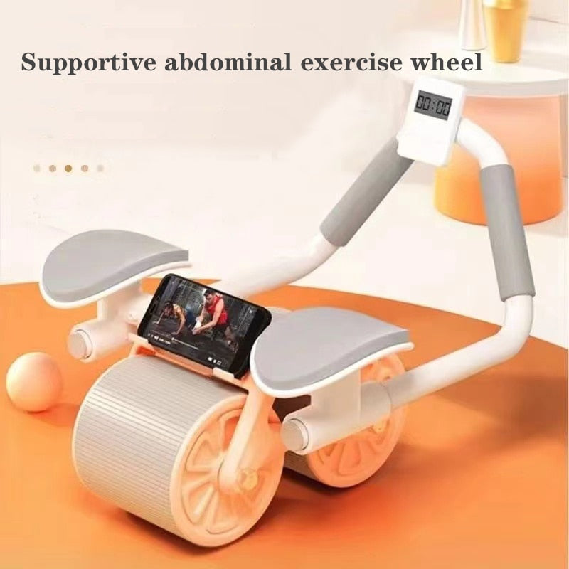 Flat Belly Roll wheel for easy muscle training .