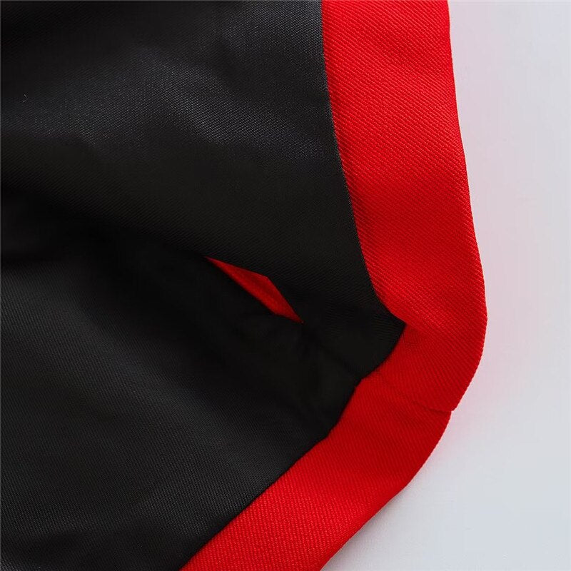 Sexy Off-The-Shoulder Zipper Short Style Vest Top