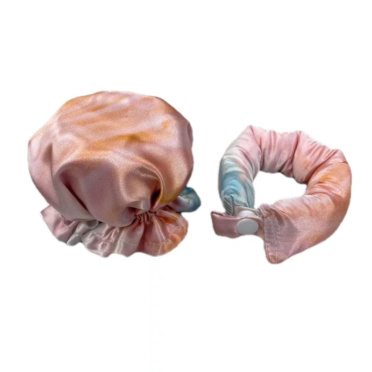 New Heatless Curling silk bun.