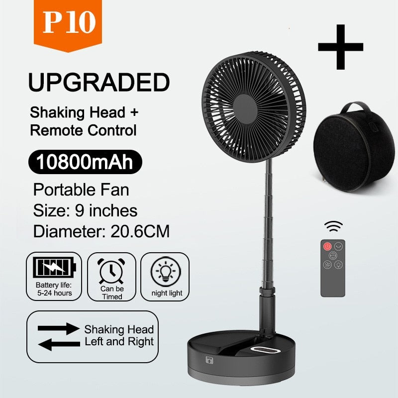Remote Control Folding Fan