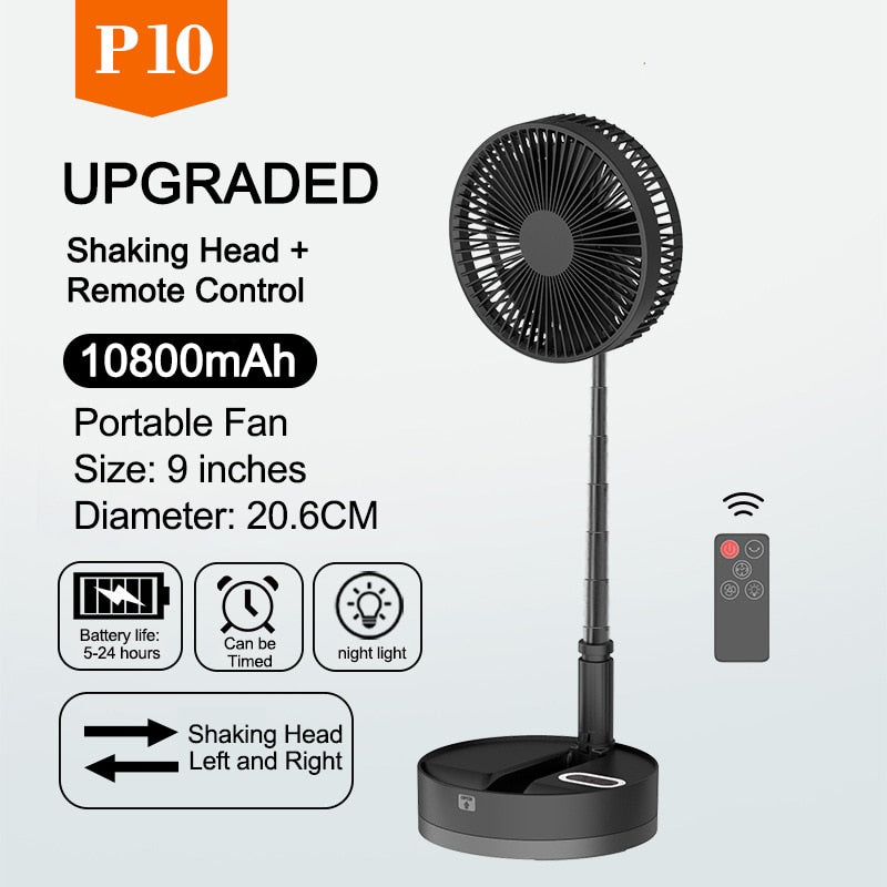 Remote Control Folding Fan