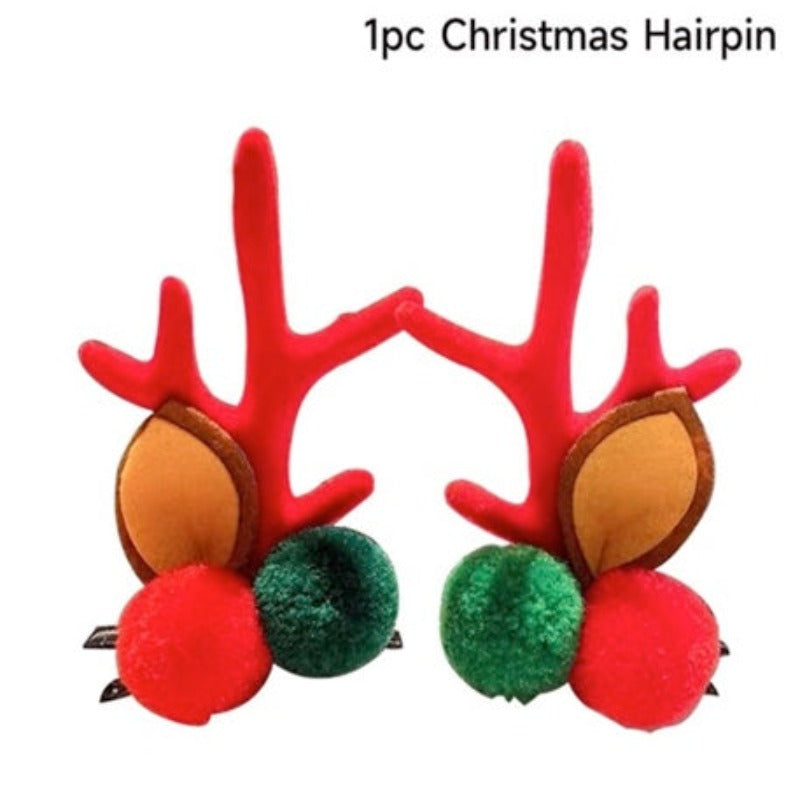Christmas fancy hairpins .