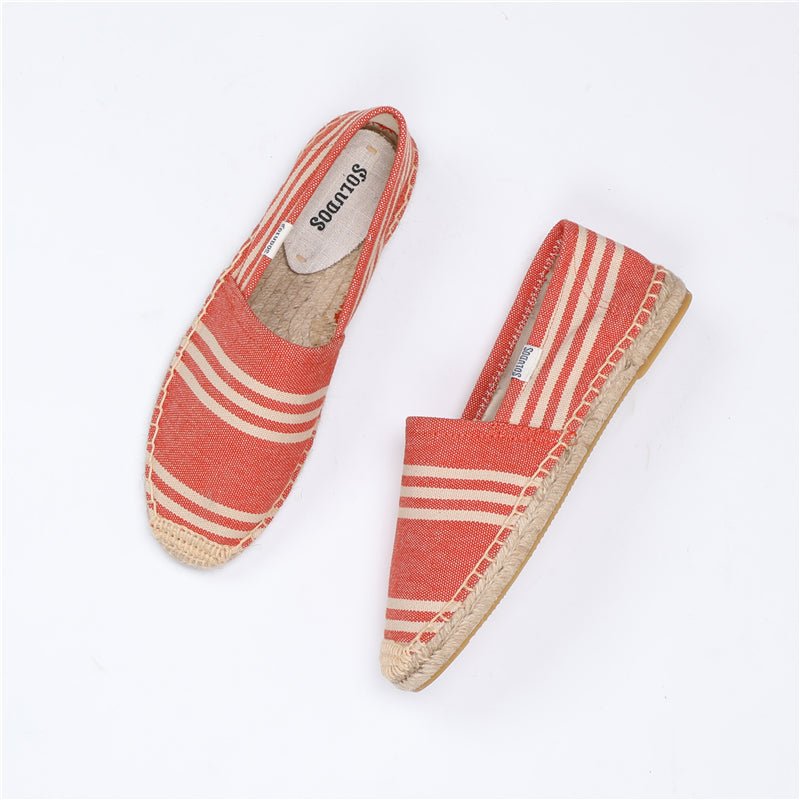Straw Espadrilles Fisherman Shoes.