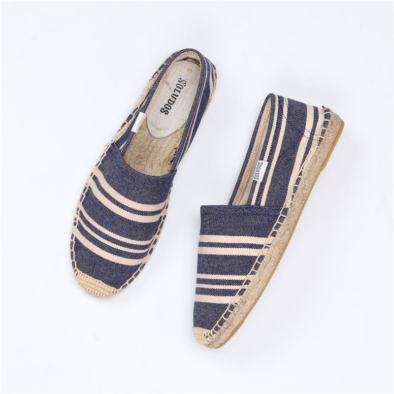 Straw Espadrilles Fisherman Shoes.