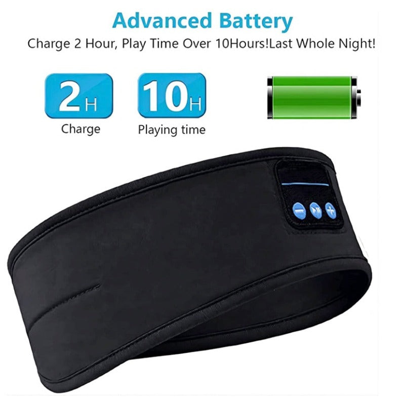 Wireless Sports Bluetooth Headband & Sleeping Headphones for Workout, Sleep, Running ,Camping ,Computer & Phones.