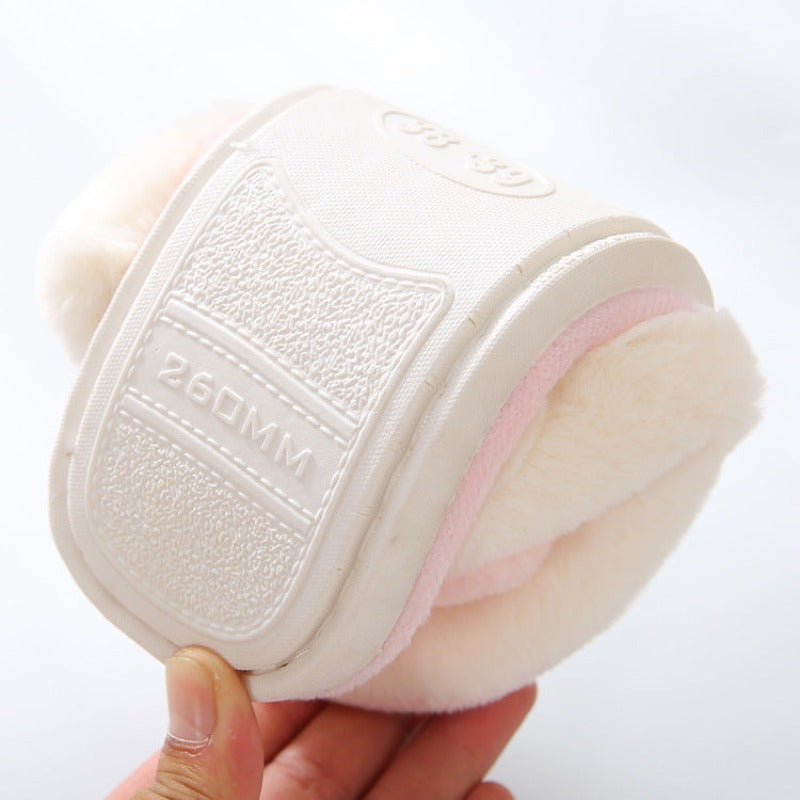 Love Women's Home Thick Warm Slippers.
