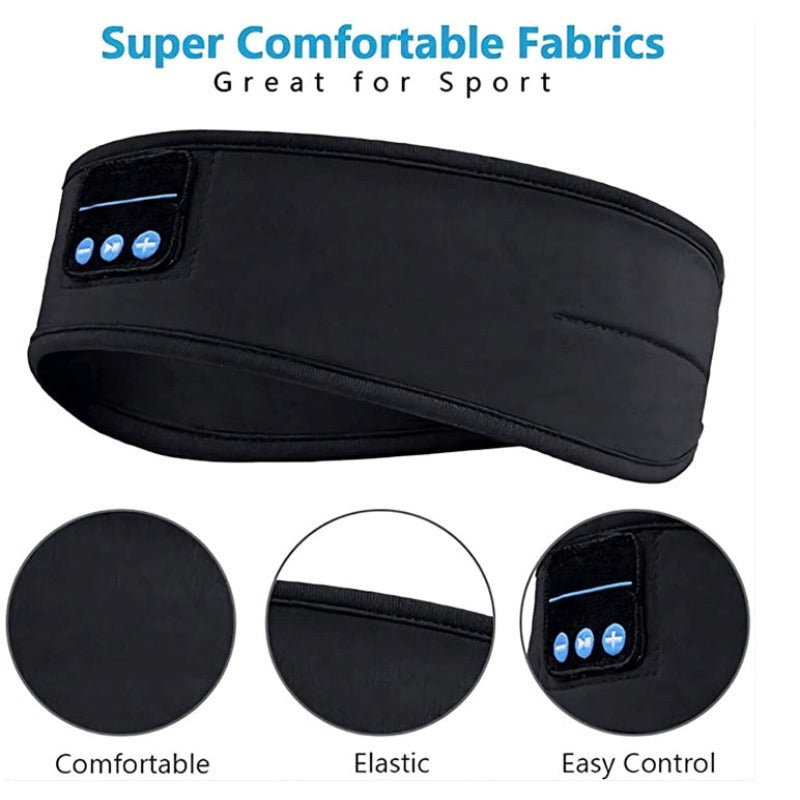 Wireless Sports Bluetooth Headband & Sleeping Headphones for Workout, Sleep, Running ,Camping ,Computer & Phones.