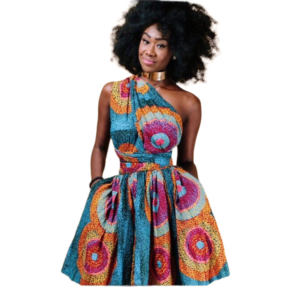 Pleated nightclub sexy v-neck dress