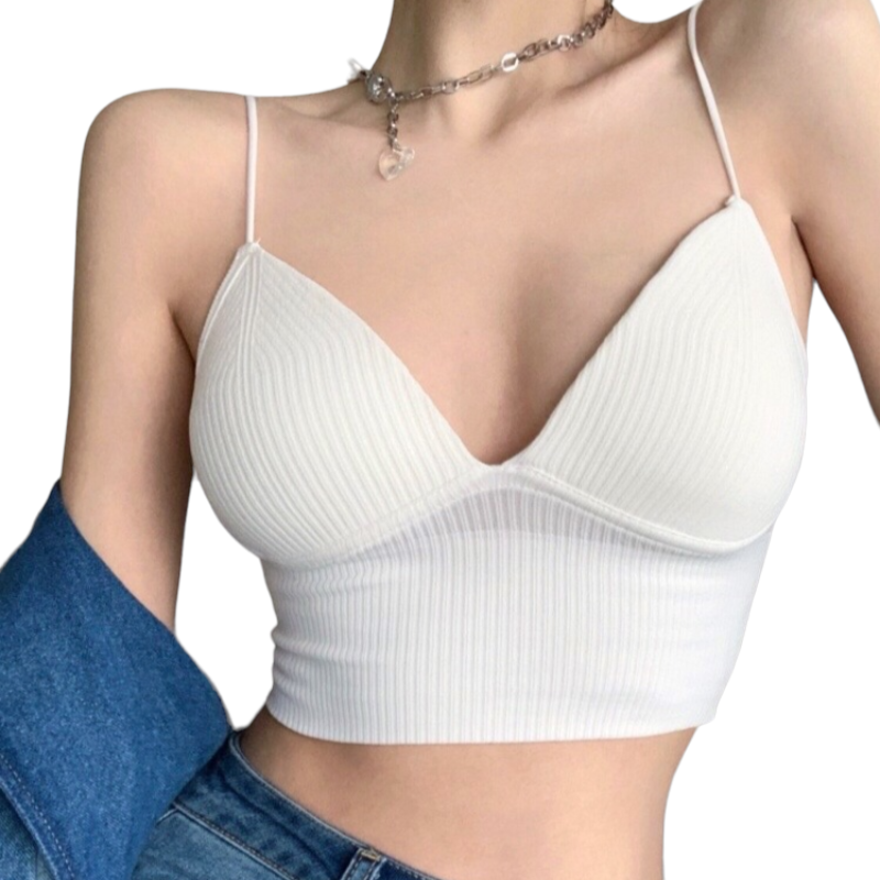 Seamless Crop Top for Women .