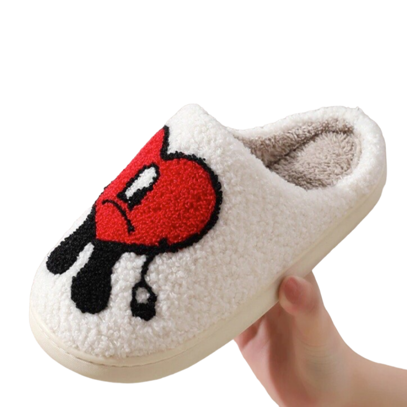 Winter Fluffy Fur Slippers For Women