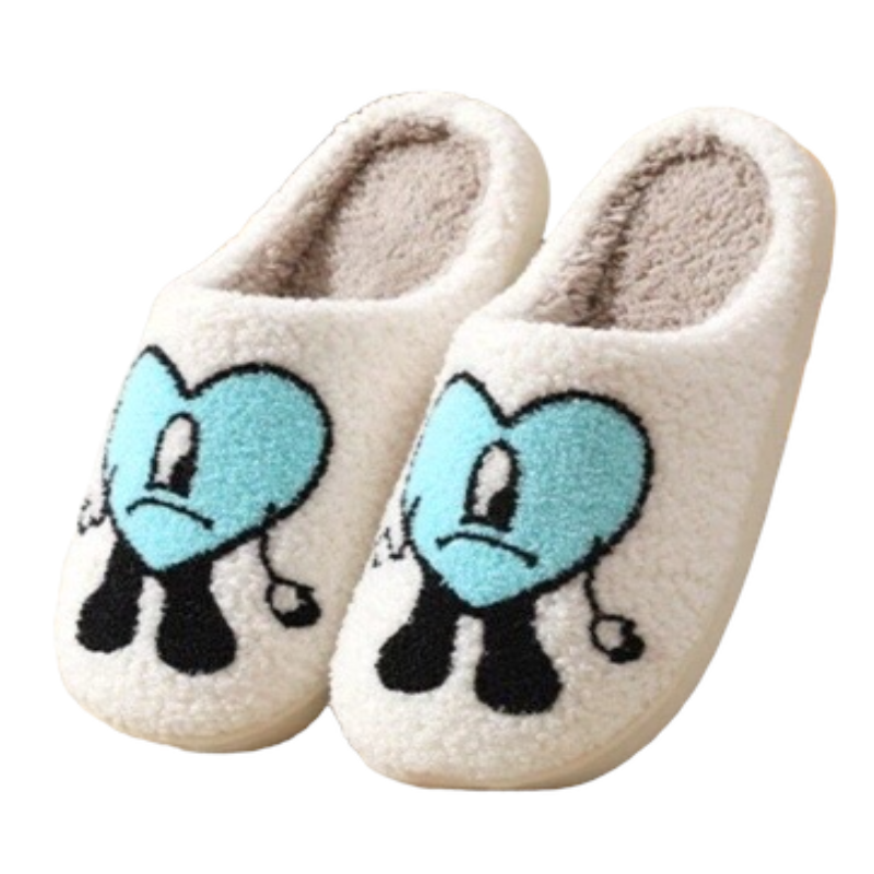 Winter Fluffy Fur Slippers For Women