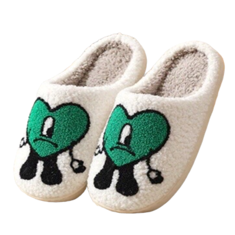 Winter Fluffy Fur Slippers For Women