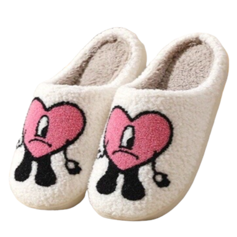 Winter Fluffy Fur Slippers For Women