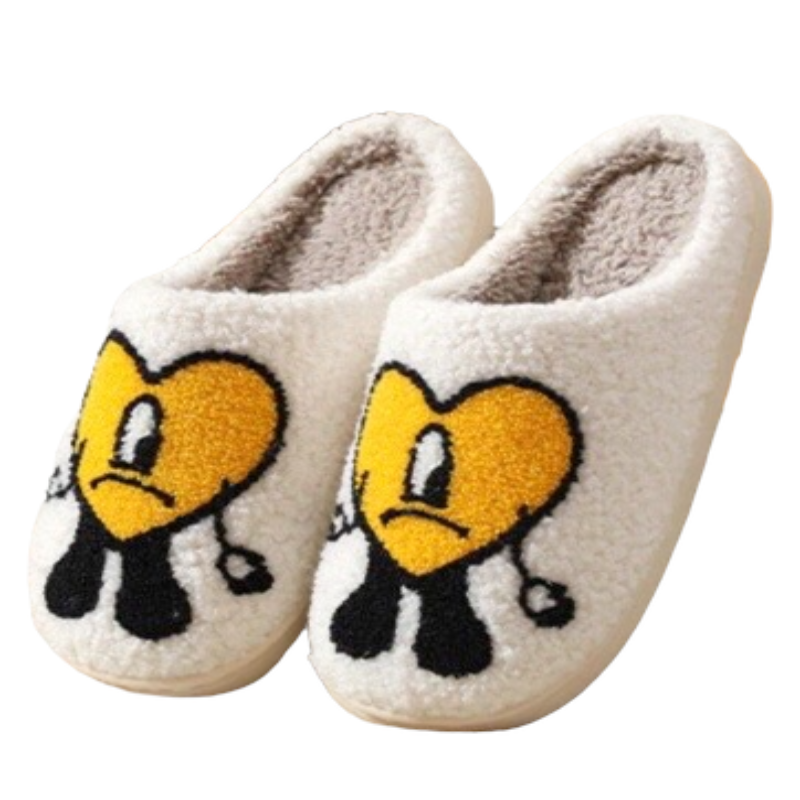 Winter Fluffy Fur Slippers For Women