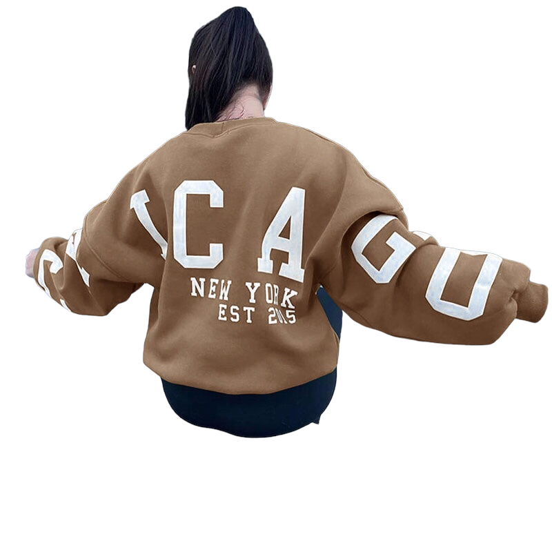 Women's Sweatshirt Fleece Long Sleeve 2023