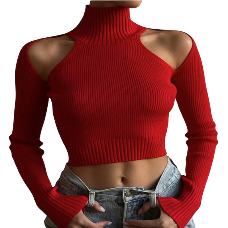 Long Sleeves Sexy Streetwear 2023 Club Party Crop Tops.