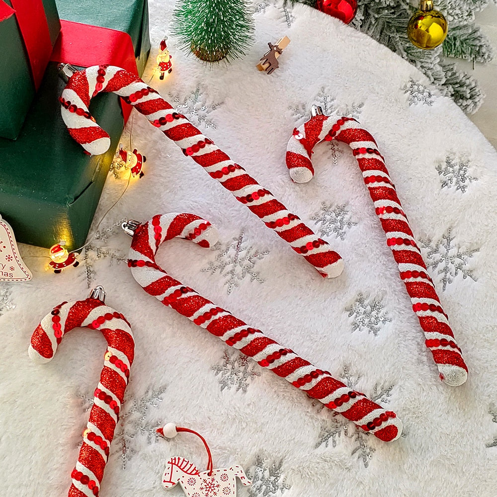 Oversized Candy Cane Christmas Tree 20/40 cm Pendant Christmas Decoration .