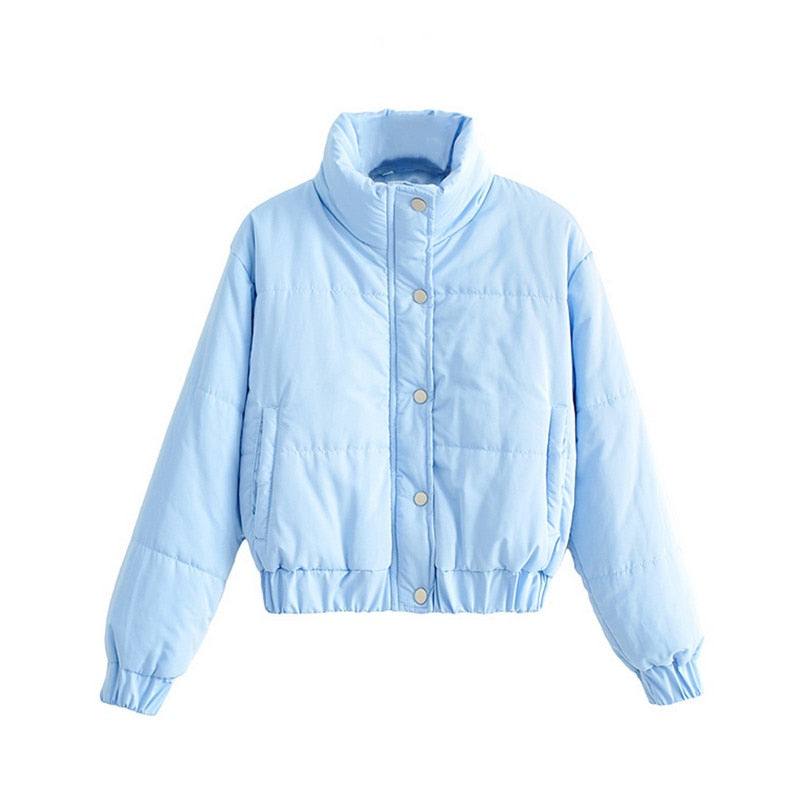 2023 crop puffy jacket