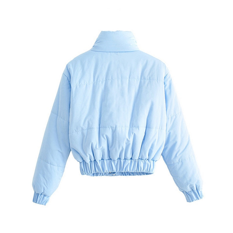 2023 crop puffy jacket