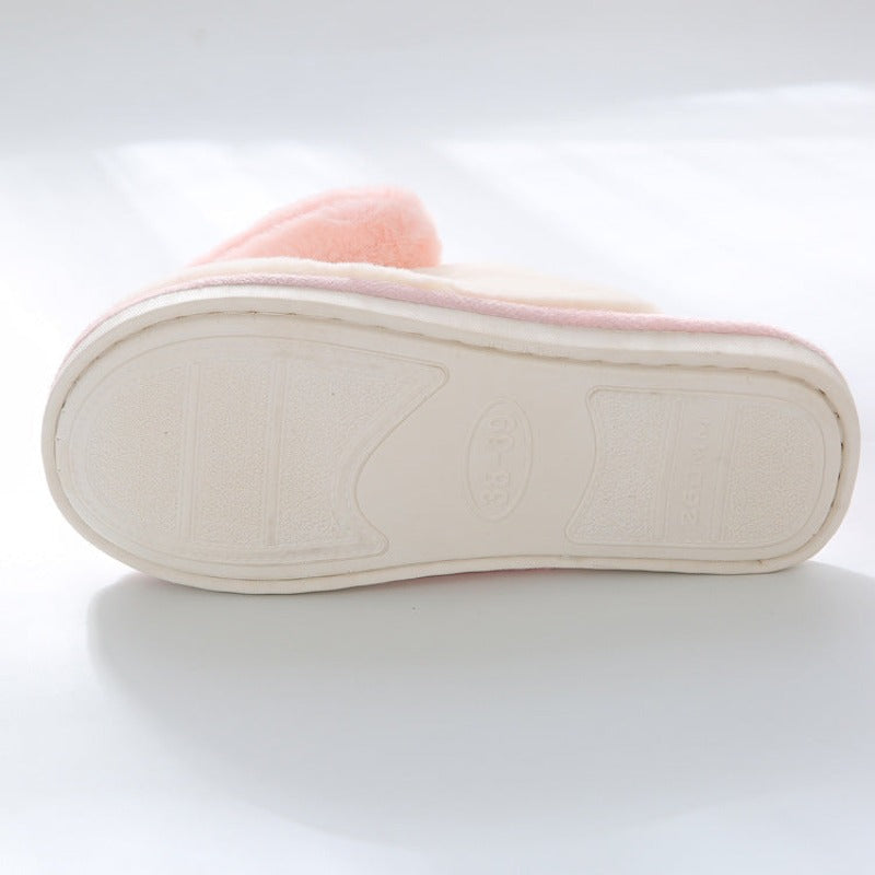 Love Women's Home Thick Warm Slippers.