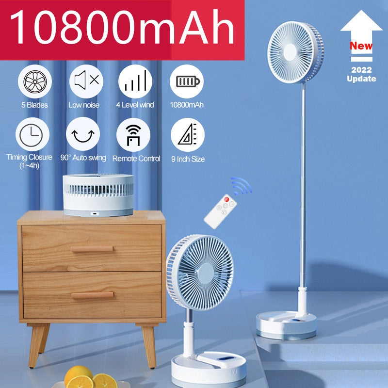 Remote Control Folding Fan