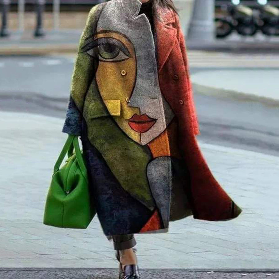 Women's European And American Long Coat