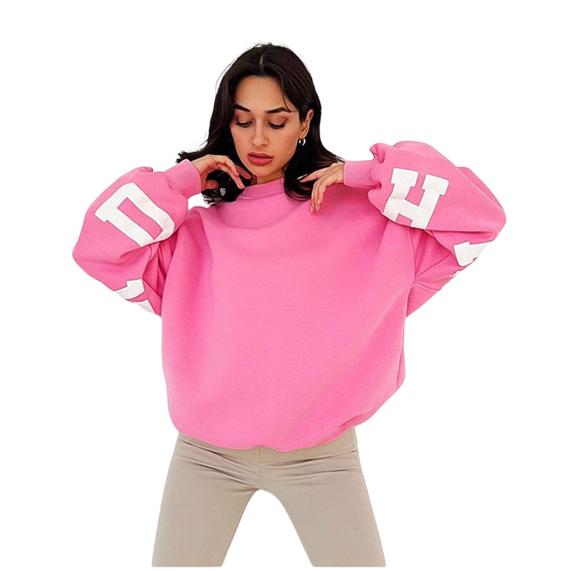 Women's Sweatshirt Fleece Long Sleeve 2023