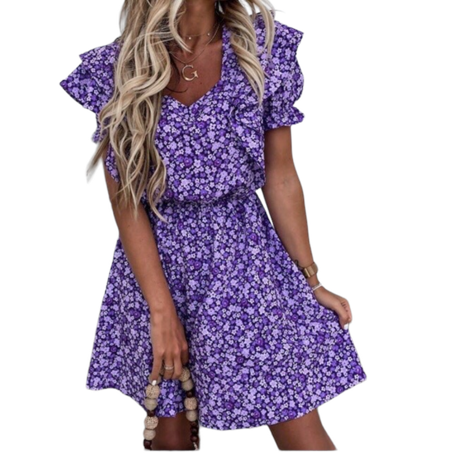 Short Sleeves Sweet And Cute Princess Dress