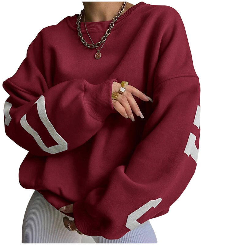 Women's Sweatshirt Fleece Long Sleeve 2023
