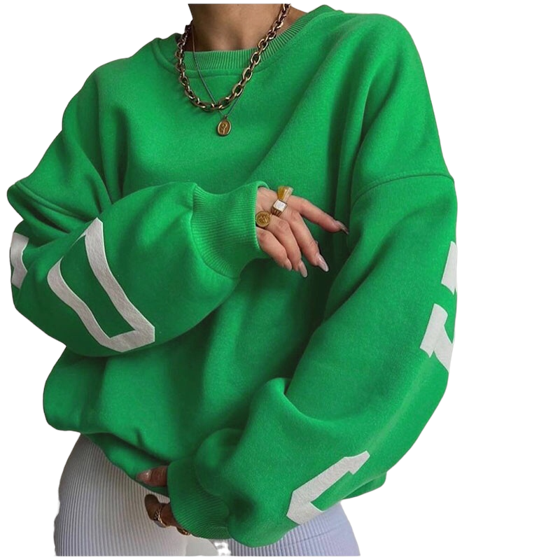 Women's Sweatshirt Fleece Long Sleeve 2023