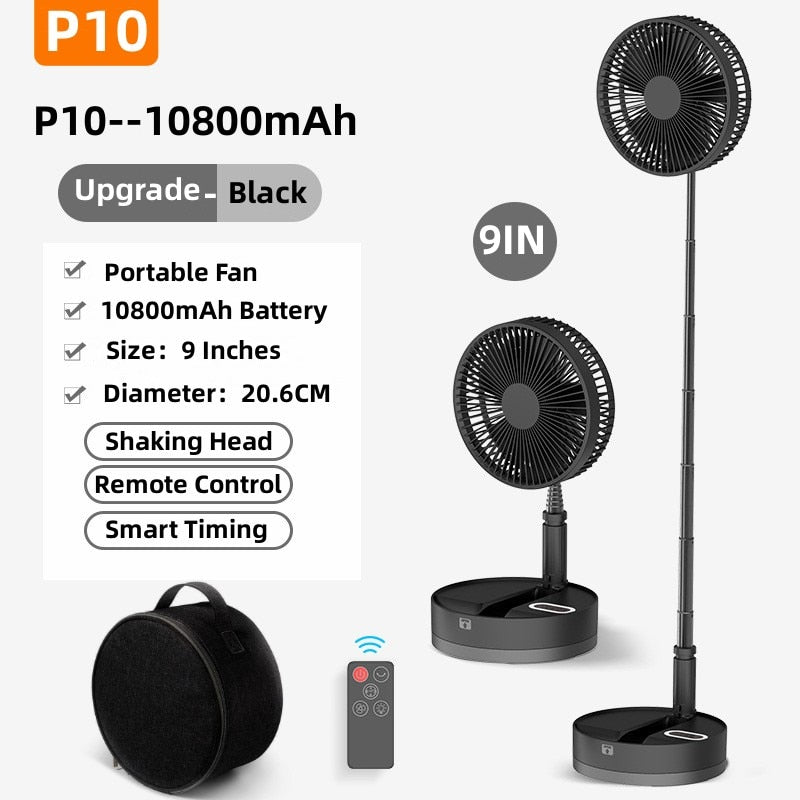 Remote Control Folding Fan